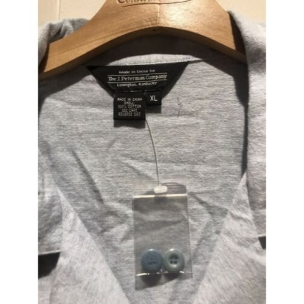 NWOT Vintage J. Peterman Company  Morandi Blue Shaket Shirt Jacket XL
